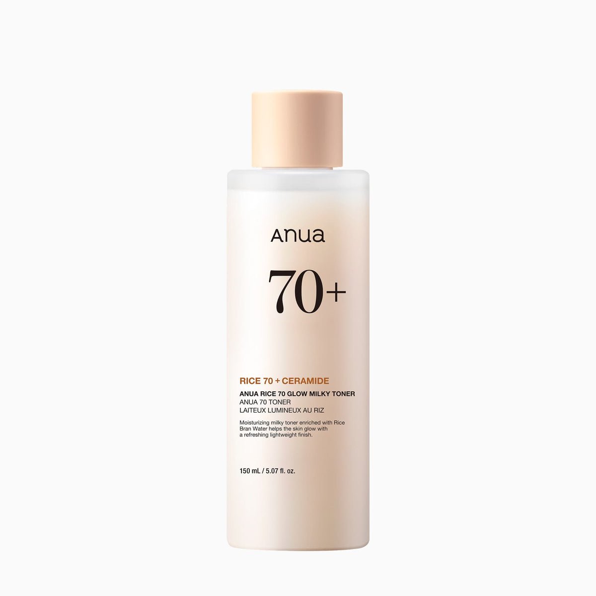 Anua Rice 70 + Ceramide Glow Milky Toner (250ml)